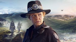 Detective Andie Whitford, played by Leah Purcell, is the big city cop looking for a fresh start in Australia's alpine region